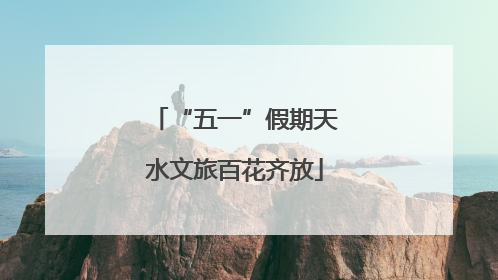 “五一”假期天水文旅百花齐放