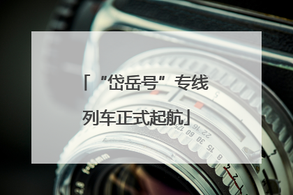 “岱岳号”专线列车正式起航