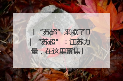 “苏超”来歌了⑪｜“苏超”：江苏力量，在这里聚焦