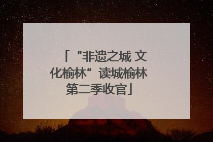 “非遗之城 文化榆林”读城榆林第二季收官