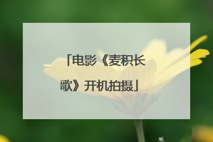 电影《麦积长歌》开机拍摄