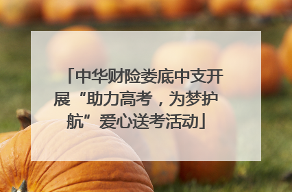 中华财险娄底中支开展“助力高考，为梦护航”爱心送考活动