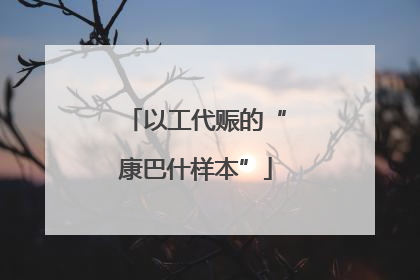 以工代赈的“康巴什样本”