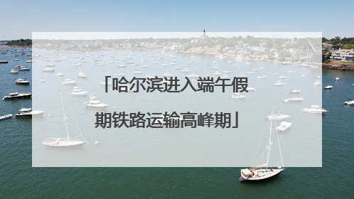 哈尔滨进入端午假期铁路运输高峰期