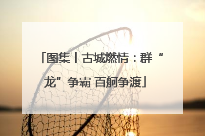 图集丨古城燃情：群“龙”争霸 百舸争渡
