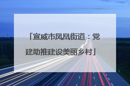 宣威市凤凰街道：党建助推建设美丽乡村
