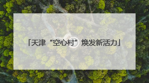 天津“空心村”焕发新活力