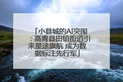 小县城的AI突围：高青县田镇街道引来星途旗航 成为数据标注先行军