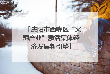 庆阳市西峰区“火辣产业”激活集体经济发展新引擎