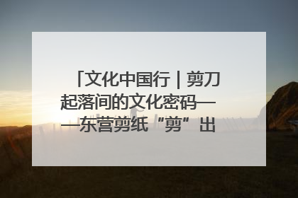 文化中国行｜剪刀起落间的文化密码——东营剪纸“剪”出非遗传承与现代生活的融合之道