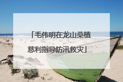 毛伟明在龙山桑植慈利指导防汛救灾