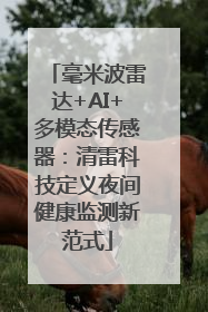 毫米波雷达+AI+多模态传感器：清雷科技定义夜间健康监测新范式