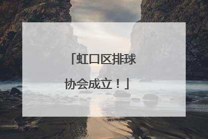 虹口区排球协会成立！