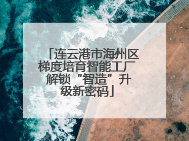 连云港市海州区梯度培育智能工厂 解锁“智造”升级新密码