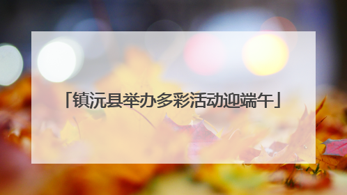 镇沅县举办多彩活动迎端午