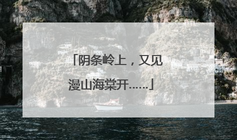 阴条岭上，又见漫山海棠开……