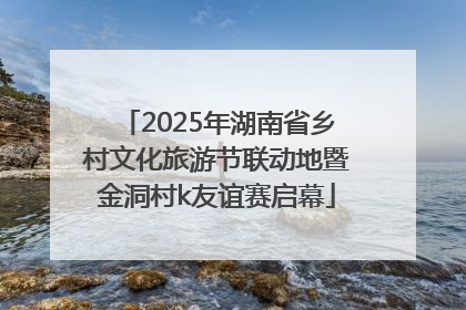 2025年湖南省乡村文化旅游节联动地暨金洞村k友谊赛启幕