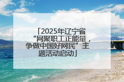 2025年辽宁省“网聚职工正能量，争做中国好网民”主题活动启动